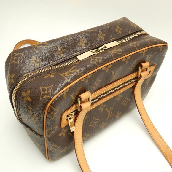 Louis Vuitton Monogram Cite MM Brown Shoulder Bag - Picture 6 of 8